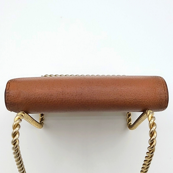 Yves Saint Laurent brown leather kisslock wallet - Picture 7 of 14